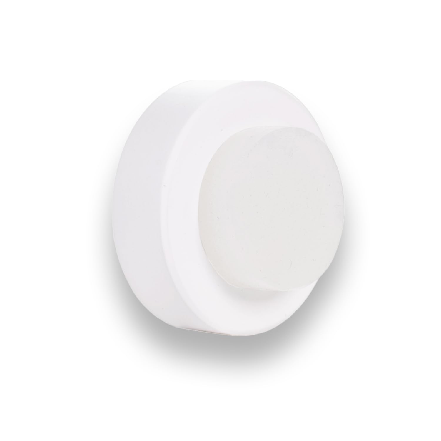 EVI Herrajes Wall Mounted Door Stop (White Lacquer - White Rubber)