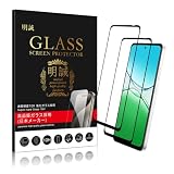 【2枚セット】明誠 For OPPO A5 5G ガラスフィルム クリア 全面保護 硬度10H 強化ガラス OPPO A5 5G OPG06 用 液晶保護フィルム 3D曲面 0.3mm極薄 高い透明度 耐衝撃 指紋防止【日本製素材旭硝子製】(クリア、ブラック)