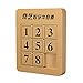 ELKeyko 3x3x3 4x4 5x5x5 Numéro de numérisation Klotski Jeu Cube Cube Magic Cube Magnetic Puzzle de Puzzle pour Famille Jouer à Wooden Number Sliding (Color : 3x3 Normal)