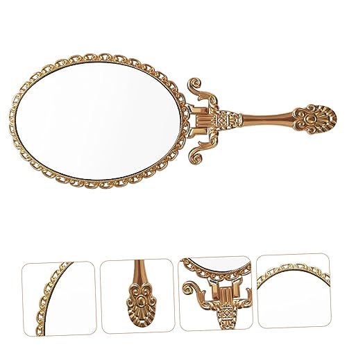 Espejo de Maquillaje Portátil Retro FOMIYES miniatura 3
