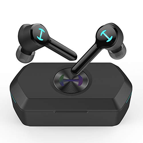 Edifier GM6 True Wireless Earbuds, in-Ear Bluetooth V5.0 Earphones, Ipx5 Waterproof Touch Control Headphones with Hands-Free Call ENC Mic, Long Playtime Headsets for Gaming