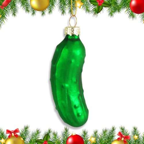 Christbaumschmuck Gurke, Weihnachtsbaum Anhänger Gurke,...
