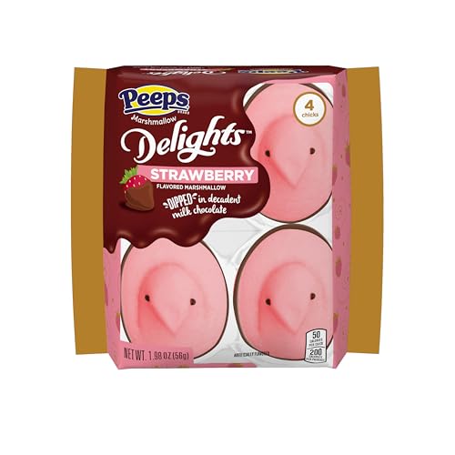 Peeps Easter Milk Chocolate Dipped Strawberry...