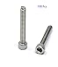 iexcell 100 Pcs #6-32 x 1 Stainless Steel 304 Hex Socket Head Cap Screws Bolts Kit