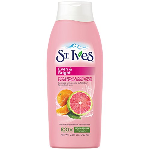 St Ives Even & Bright Body Wash, Pink Lemon and
