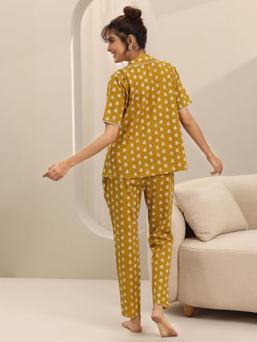 Image of Libas Printed Cotton Night Suit