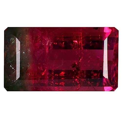 Tourmaline pastèque non chauffée, certifiée naturelle pour création de bijou unique