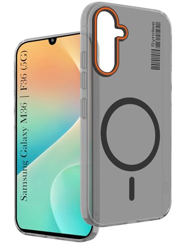 Image of Jkobi Back Cover Case for Samsung Galaxy M36 | Samsung Galaxy F36 (Soft Touch | Camera Bump Protection | MagSafe Compatible | Matte Finish)