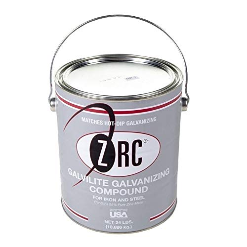 ZRC Galvalite 20013 Cold Galvanizing Compound | Single Gallon | Iron and Steel Corrosion Protection | Matches Hot-Dip Galvanized Performance | Contains 95-Percent Metallic Zinc