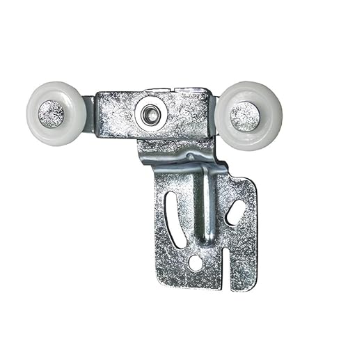 Colgador para puerta de clóset deslizante offset de 2 ruedas 1/4" - modelo 3-113
