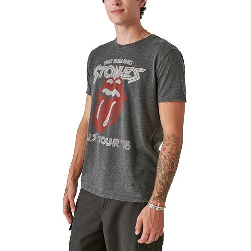 Lucky Brand T-Shirt Rolling Stones pour Homme T-Shirt Rolling Stones pour Homme Homme - Les Beatles, Paul McCartney, John Lennon, RIngo Starr, George Harrison Lucky Brand T-Shirt Rolling Stones pour Homme T-Shirt Rolling Stones pour Homme Homme – Image 6