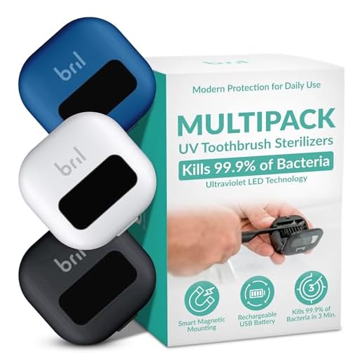 Bril UV-C Toothbrush Sanitizer Multi-Pack