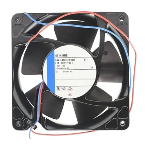Ventilateur de refroidissement 4114NH6 24V extracteur axial pour armoire