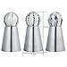 3Pcs/Set Russian Flower Icing Piping Nozzles Tips Cake Decoration Pastry Cupcake Baking Tools