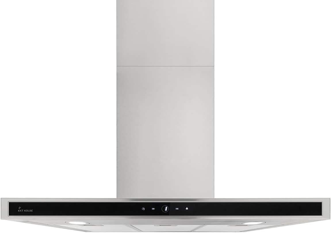 KKT KOLBE/Wall Hood/Cooker Hood / 90cm / Stainless Steel/Black Glass/auto-shutoff/Touch Operation / DELTA9014TC