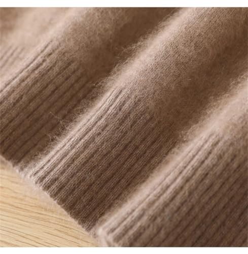 Men's V-Neck Pullover Wool Sweater Winter Large Size Long Sleeve Knit Jumpers Tops4