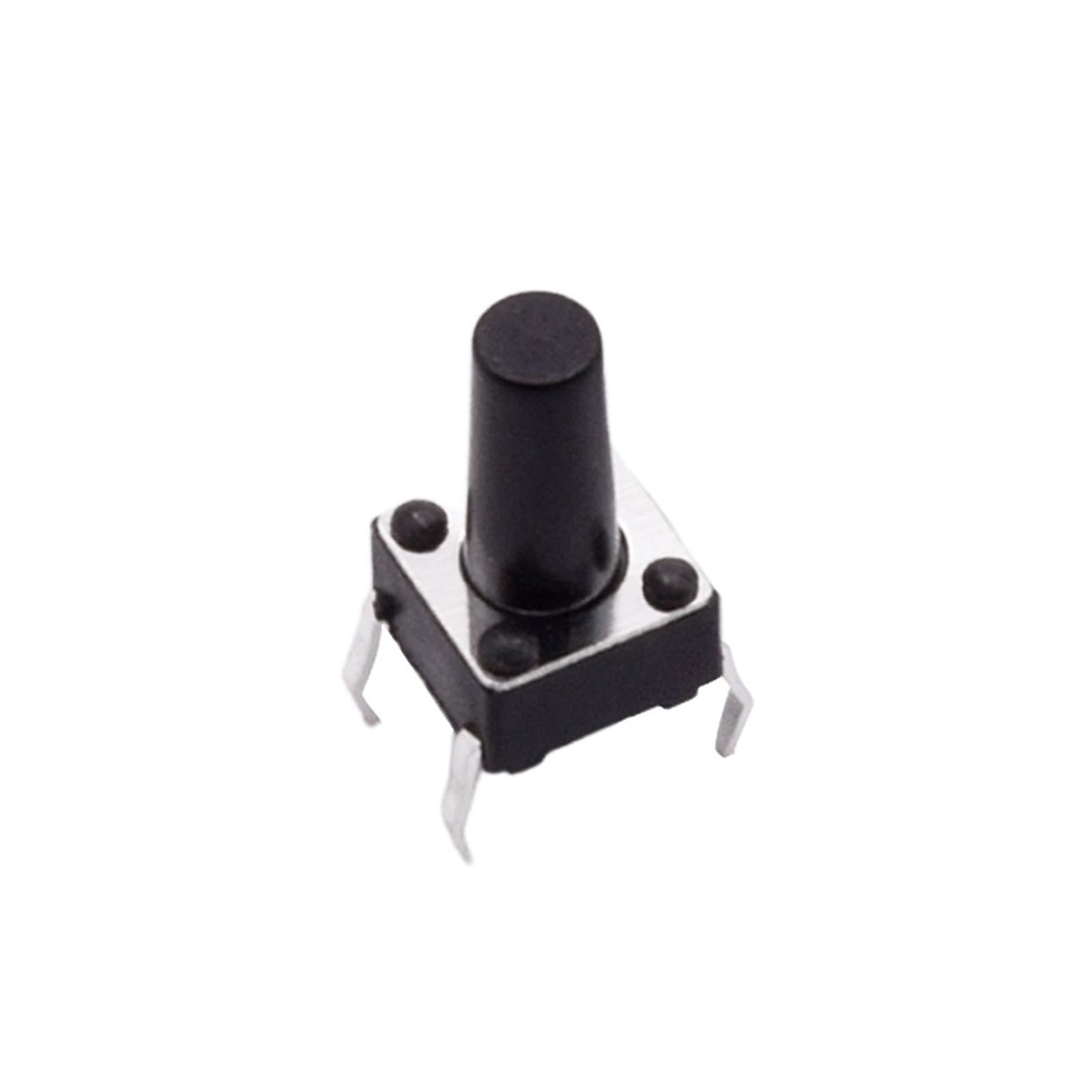 50 Interruttori Tattili 4 Pin - 12mm, Pulsante Nero, Per PCB E Progetti Elettronici - Foto 5