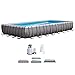 Intex 32ft X 16ft X 52in Ultra Frame Rectangular Pool Set with Sand Filter Pump, Ladder, Ground Cloth and Pool Cover