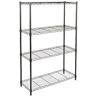 Algopix Similar Product 15 - Amazon Basics 4Shelf Adjustable Heavy