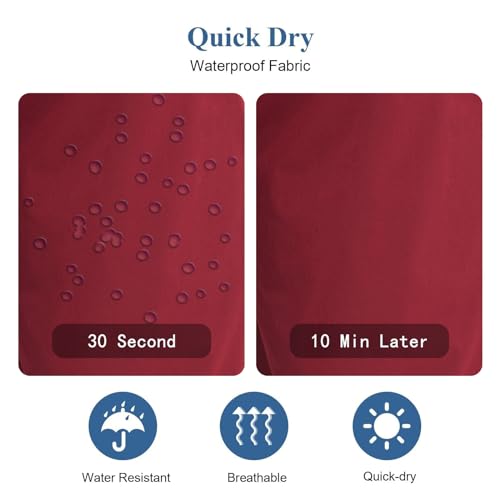 Men's Swim Trunks, surf Shorts, Quick-Drying Men's Swim Trunks with Compression Padding, Swimwear with Side Pockets4