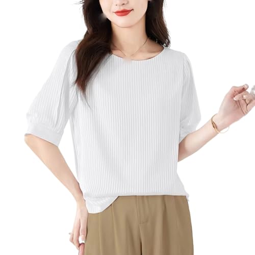 Chemise coréenne femme ample et légère pour rester élégante sans transpirer