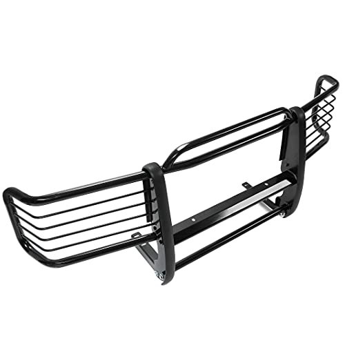Kuafu Front Grille Brush Guard Compatible With 1988-1998 Chevy Silverado Gmc Sierra Bull Bar Front Bumper Grill Grille Guard Protector Brush Push Bar Black Steel Power Coated #TOP1