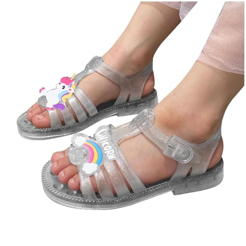 IWIHMIV Toddler Sandals for Girls Platform Sandals for Girls T-Strap Non Slip Soft Sole Open Toe Summer Beach Shoes3