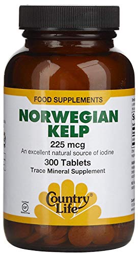 Country Life Norwegian Kelp 225 mcg, 300-Count in Pakistan | WellShop.pk