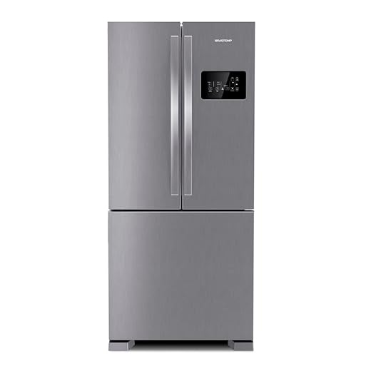 Geladeira Brastemp Frost Free French Door A+++ 554 litros Cor Inox - BRO85AK 220V