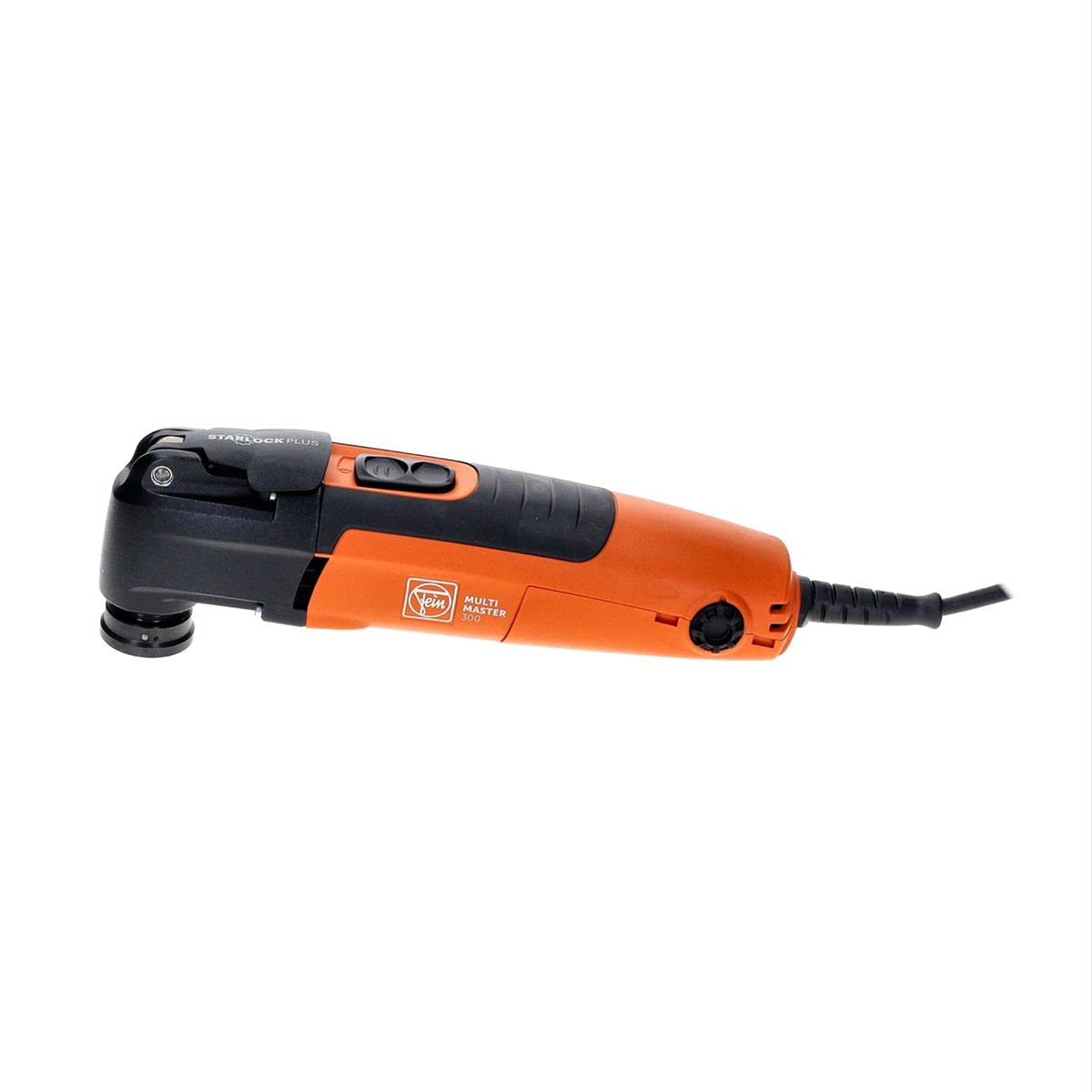 FEIN Multimaster MM 300 Plus Start, Utensile multifunzione con set accessori per taglio legno, metalli, cartongesso e plastica, Attacco portautensile StarlockPlus, Sistema serraggio rapido