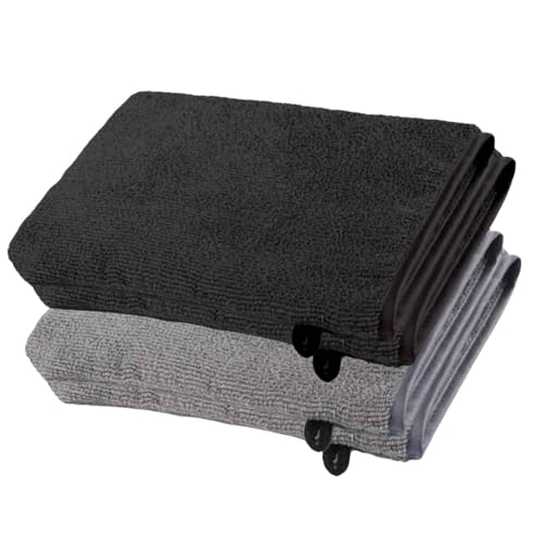 Tyrzol 4 Pack Microfibre Body Wash Mitts Reusable Flannel Face Cloth Makeup Remover Mitt Gloves for Sensitive Dry Oily Skin Wash Face Bathe Beauty Makeup Remover Flannel Soft Face Mitten