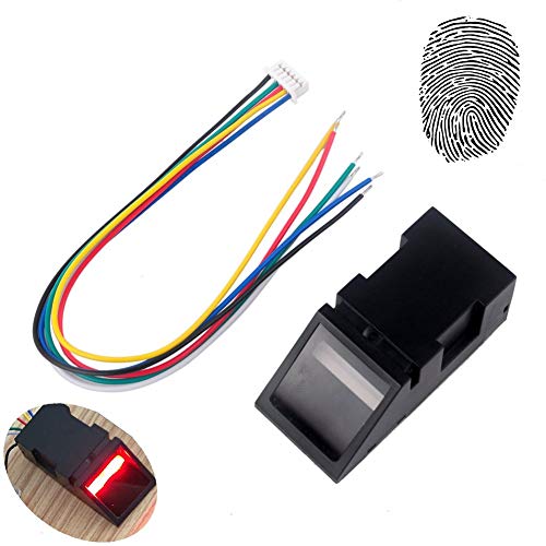 WINGONEER Green Light Optical Fingerprint Reader Sensor Module for Arduino Mega2560 UNO R3