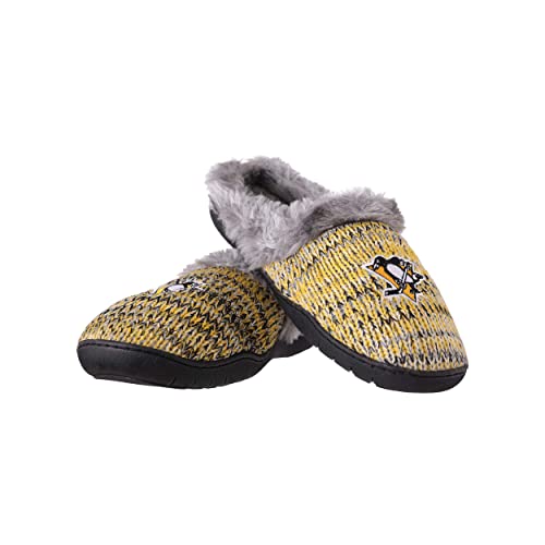 Image of FOCO Womens NHL Team Logo Peak Slide Slippers