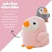 Imagen de Regalo Pareja Cajita Personalizable con Peluches Pingüino y Carta de Amor