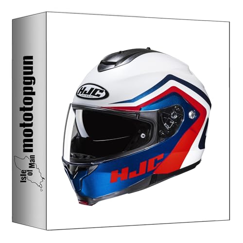 Casque modulable HJC C91N Nepos MC21 - Taille L pour motard exigeant