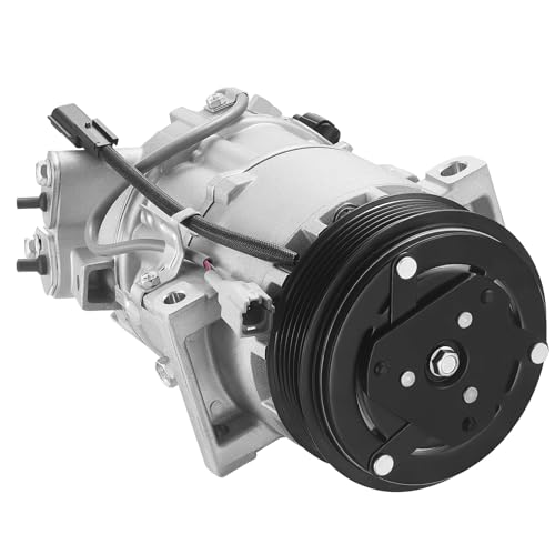 BDFHYK Air Conditioning A/C Compressor 98585 Compatible with Nissan Sentra 2013-2019 L4 1.8L/ L4 1.6L, Compatible with Nissan Rogue Sport 2017, Tsuru 2014-2017