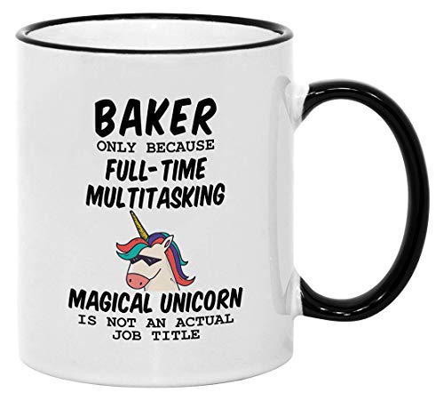 Casitika Baking Gifts For Women. 11 Oz Baker Coffee Mug. Gifts For Bakers On Birthday Or Special Occasions. Because Unicorn Is Not An Actual Job Title. #TOP16