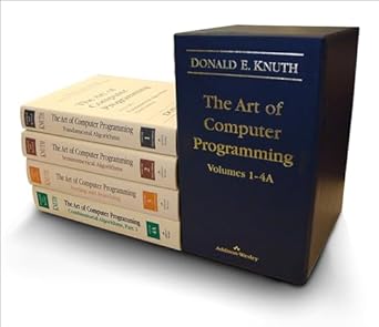 The Art of Computer Programming, 4 Volumes.Vol.1-4A: Volume 1, Third ...