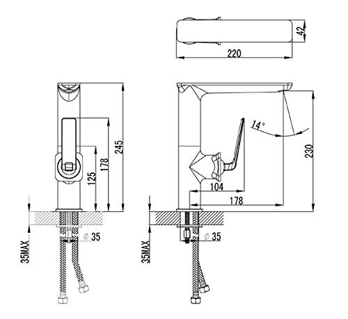 Rubinetto Rubinetto Lavello Miscelatore Rubinetto