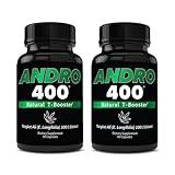 Andro400 T Booster Supplement (2 Pack, A...