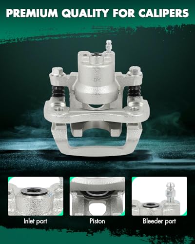 Image of SCITOO Rear Left & Right Brake Caliper With Bracket 19B2783 19B2782 Compatible For Lexus For RX330 04-06 For Lexus For RX350 07-09 For Lexus For RX400h 06-08 For Toyota For Highlander 06-07