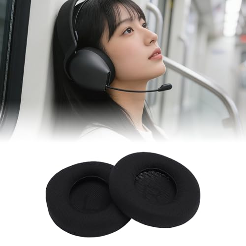 2pcs Ear Pads Replacement for AW720H AW520H, Breathable Mesh Fabric Memory Foam Cushions with Enhanced Sound Isolation, for Comfortable Long Term Wear miniatura 5