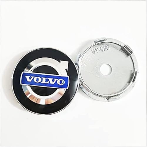 Cache moyeu 60mm pour Volvo S40 S80L XC60, remplacez vos centres de jante usés ou perdus