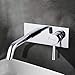 Produktbild SHLOTO Wasserhahn Bad Wand Waschbecken Wasserhahn Platz Chrom Messing Mischbatterie Waschbecken Einhand Badewanne Armaturen