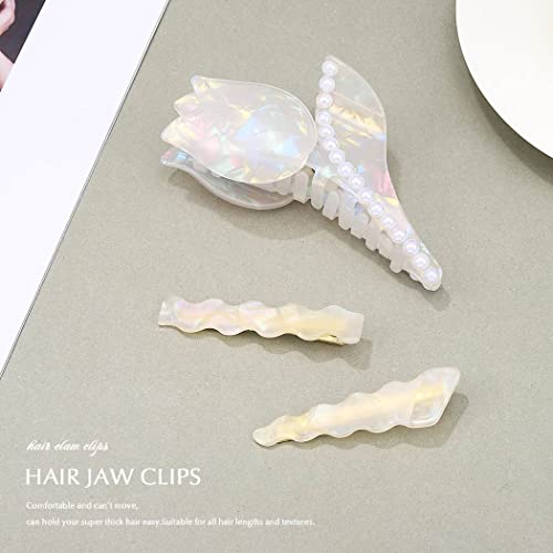 Runmi Clip per artigli per capelli in acrilico con...