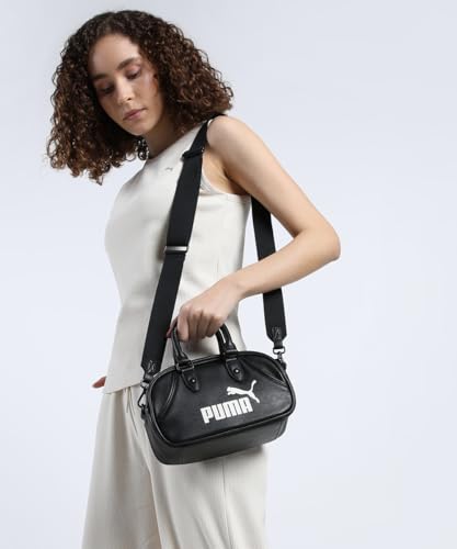 Image of PUMA , Unisex-Adult, ARCHIVE Mini Grip Bag, Black, (9113701)