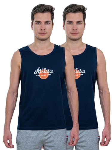 Image of Lux Cozi Men's Cotton Printed Regular Fit Vest