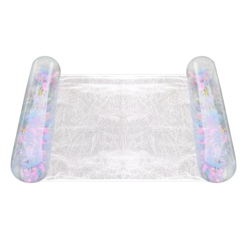 Hamaca Flotante - Cama Inflable para Piscina, Silla De Playa | Colchoneta Plegable Impermeable para Vacaciones, Relajación En Lagos, Diversión En Ríos Y Reuniones Acuáticas