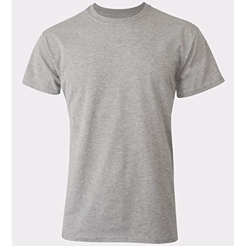 Hanes Men's Ultimate Soft and Breathable Crewneck Undershirts, 6 Pack Black M2