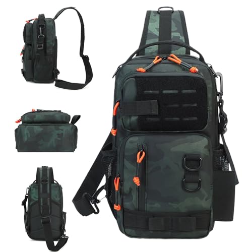 Sac à dos pour matériel de pêche imperméable et résistant pour l'outdoor